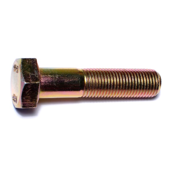 Midwest Fastener Class 8.8, M14-1.50 Hex Head Cap Screw, Zinc Plated Steel, 60 mm L, 3 PK 73623 - main